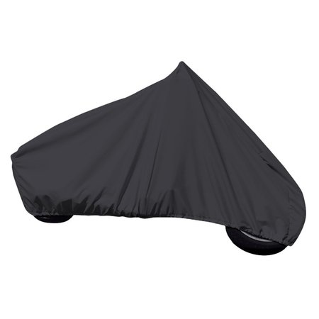 CARVER BY COVERCRAFT Carver Sun-Dura Motorcycle Cruiser w/No/Low Windshield Cover - Black 9000S-02